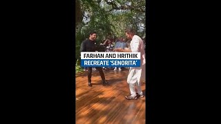 Hrithik Roshan-Farhan Akhtar Recreate 'Senorita' Song At Actor's Wedding With Shibani Dandekar#shots