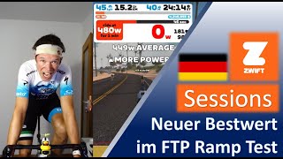 35 Watt mehr FTP in 2 Monaten - Höchster ZWIFT FTP test in 2023