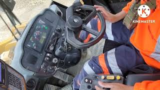 Paano mag operate ng wheel loader, part 2,actual demonstration  #tutorial #loaders #caterpillar