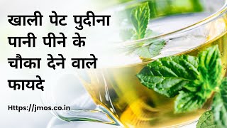 चेहरे की खूबसूरती से लेकर पेट की समस्याओं तक के लिए पुदीना का पानी #trendingvideo #health