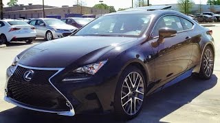 2015 Lexus RC 350 F Sport Ful Review, Start Up, Exhaust