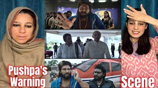 Pushpa's Rapa Rapa Warning Scene 😱 | Pakistani Reaction #pushpa2 #alluarjun #pakistanireaction