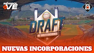 EN VIVO Draft de refuerzos y sustituciones para el Round Robin 2024. Adiciones en LVBP - BÉISBOL VE