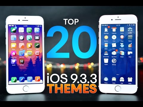 Top 20 Jailbreak Themes For iOS 9.3.3! Top 20 Jailbreak Themes For iOS 9.3.3!