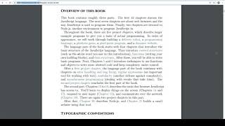 Eloquent JavaScript Read-Along - Introduction - 006 - Overview Of This Book