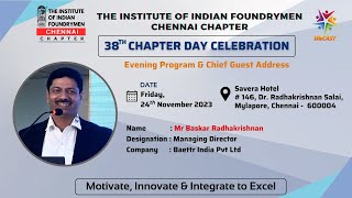 IIF Chennai Chapter 38th Day Celebration