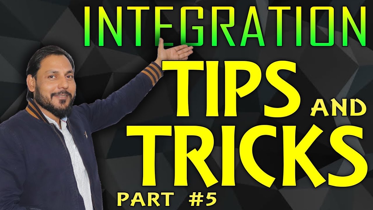 Integration Tips And Tricks || Indefinite And Definite - YouTube