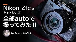 Nikon Zfc とキットレンズ、全部AUTOで撮ってみた‼︎