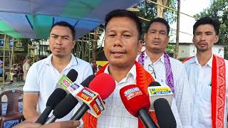 ABSU President Dipen Boro Valuable Speech infront of Media ||