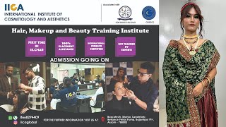 IICA - Makeup \u0026 Beauty Training Center at Don Bosco Technical School Silchar - Silchar Vlog Motovlog