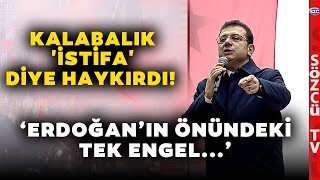 Beşiktaş Belediyesi Önünde Ekrem İmamoğlu'ndan Tarihi Konuşma! 'Erdoğan'ın Önündeki Tek Engel...'