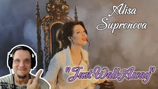 Alisa Supronova | Just walk away (Celine Dion remix) | First Time Reaction. Beautiful remix