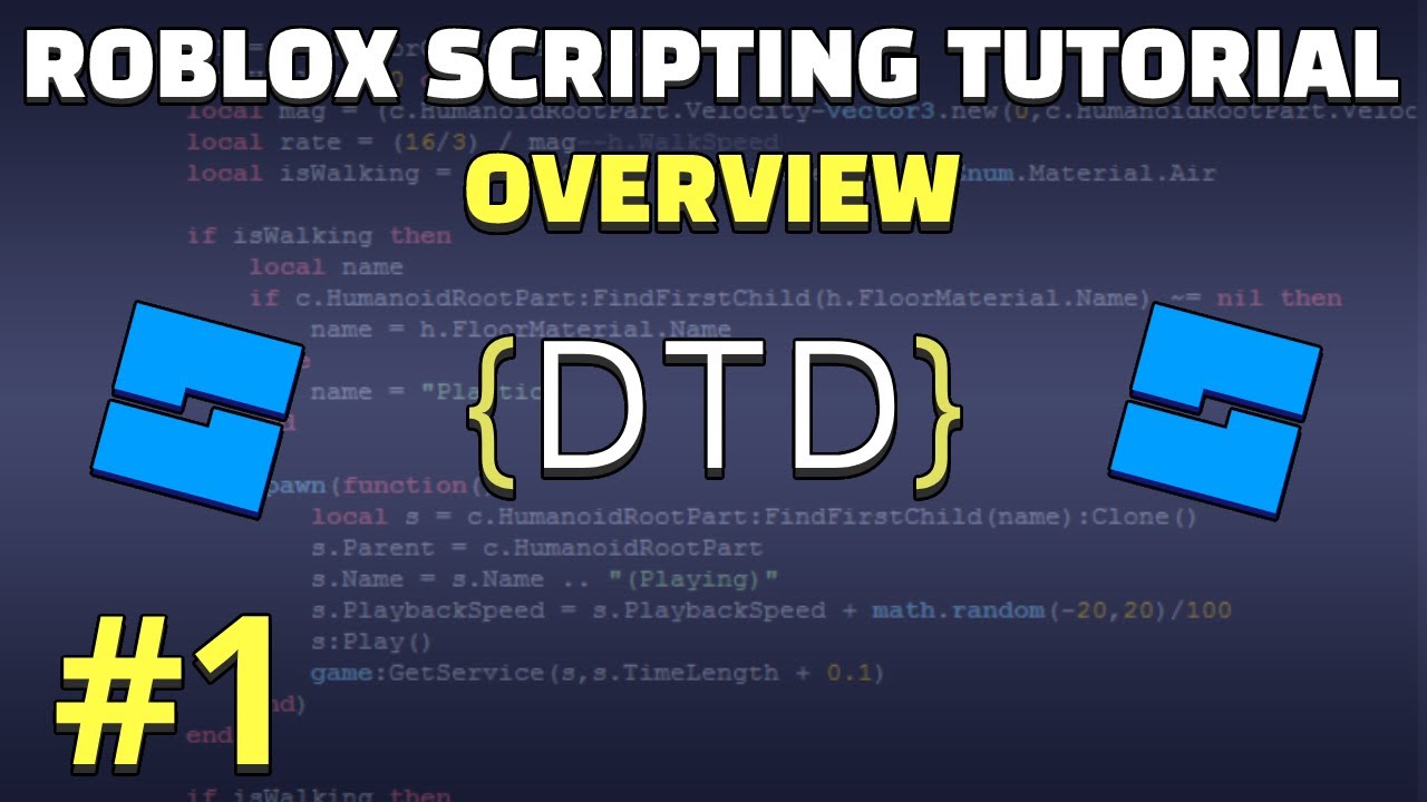 Easy Roblox Beginner Scripting Tutorial Overview Youtube