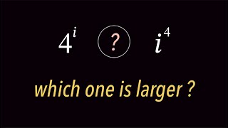 comparing two numbers - real numbers vs complex numbers