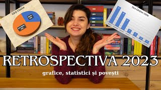 Toate cărțile din 2023 📚 // retrospectivă, grafice, statistici și povești 📚