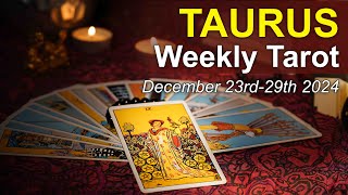 TAURUS WEEKLY TAROT READING \