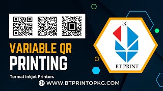 Variable QR Code Printing with Thermal Inkjet Printer