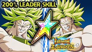 100% EZA INT LSSJ BROLY + TEQ LR LSSJ BROLY ROTATION! Dragon Ball Z Dokkan Battle