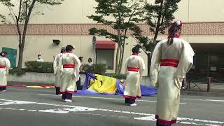 自由会場　角田いなせ組さん　天河一夜　2023年奥州YOSAKOIin水沢