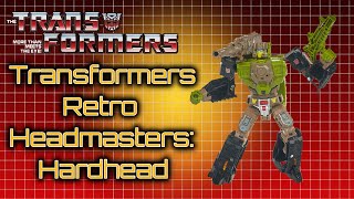 Transformers retro Headmasters Hardhead review