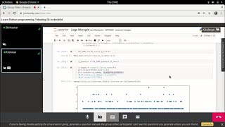 Session 16: Online Python programming