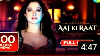 Aaj ki raat _Full 2Full  song (Stree2) Tamannaah Bhatia/Rajkummar Rao