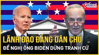 Thủ lĩnh đảng Dân chủ tại Thượng viện Mỹ đề nghị ông Biden dừng tranh cử | Báo VietNamNet