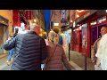 paris evening walk with captions france walking tour 4k 60fps