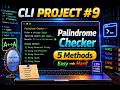 Project # 009 | Palindrome Checker – Ignore case, spaces, punctuation. ( Python Project )