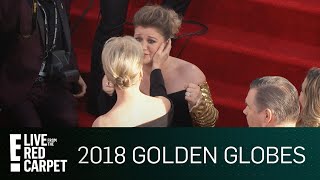 Kelly Clarkson's Fangirl Freak Out Over Meryl Streep! | E! Red Carpet & Award Shows