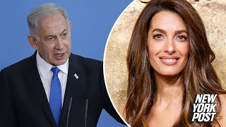 Amal Clooney helped convince ICC to issue arrest warrant for Benjamin Netanyahu, Hamas leaders