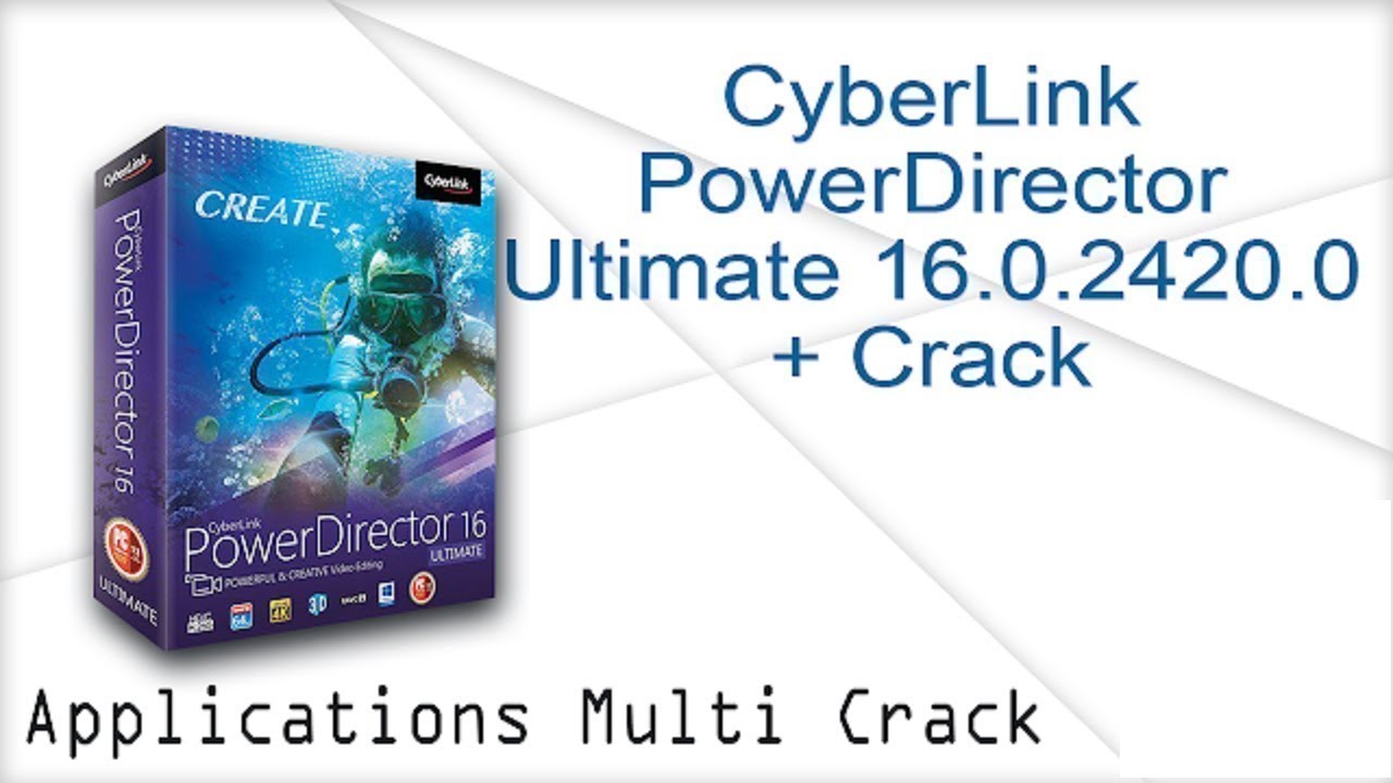 How To Install And License Cyberlink Powerdirector 16 Ultimate For FREE ...