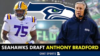 Seattle Seahawks Select OG Anthony Bradford From LSU With Pick #108 In 4th Round of 2023 NFL Draft