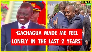 Ruto finally speaks about Gachagua during Kithure Kindiki Swearing-in as DP KICC after impeachment