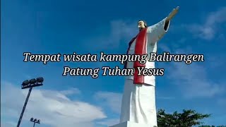 Uto siau ba bolang, Gunung karangetang-tempat wisata patung Yesus meberkati di Siau