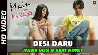 Desi Daru Official Video | Main Aur Mr. Riight | Barun Sobti & Shenaz Treasury | Jaidev Kumar