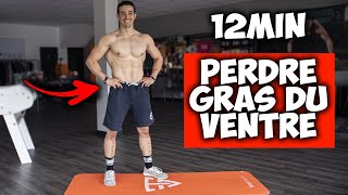 Perdre le gras du ventre en 12min ! (circuit cardio maison)