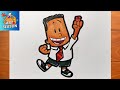 How to Draw George Beard from Captain Underpants
