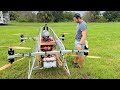 The Human Drone Project - The flight test for the joystick control (09/2022)