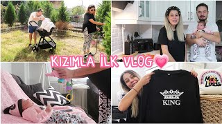 KIZIMLA İLK VLOG🥰EVİMİZİ YENİLİYORUZ YENİ PERDELERİM🤩KAFAMI TOPARLAYAMIYORUM