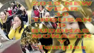 MEMORIES 2019 NEW YEAR||10 THOUSAND BUDDHAS MONASTRY TEMPLES||SHA TIN HK