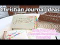 CHRISTIAN Journaling ideas | Bible Journal | Prayer Journal | Personal Dev Journal