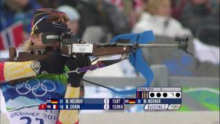 Womens Biathlon - 7.5Km Sprint Highlights - Vancouver 2010 Winter Olympic Games
