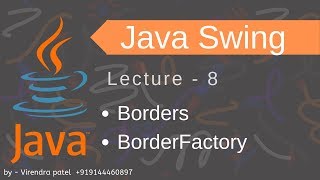 Java Swing | Borders | Lecture 8