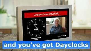 DayClocks - The dementia Clock for elderly - Now with video calling