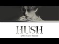 Infinite (인피니트) Kim Sung Kyu -  HUSH Lyrics [Color Coded Lyrics Han/Rom/Eng]