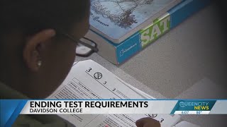 Davidson College Ending Test Requirements
