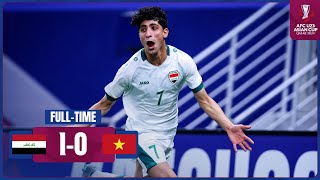 Match | AFC U23 Asian Cup Qatar 2024™ | Quarter-Finals | Iraq vs Vietnam