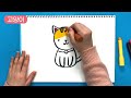 고양이 그리기 진짜 진짜 쉬운 그림 그리기 동물 그리기 how to draw a cat