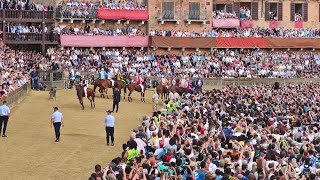 ‘’Heart-Stopping Finish! Palio Horse Race 2024 🏇✨\